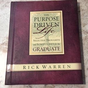 $8 ADD ON!  The Purpose Driven Life for the Graduate